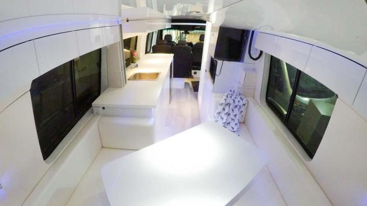 Travaux d’aménagement intérieur de fourgon Chambly