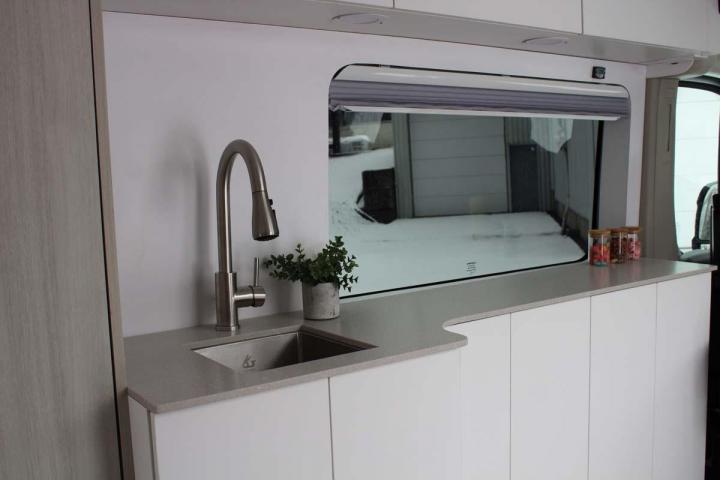 Aménagement intérieur du fourgon Chambly