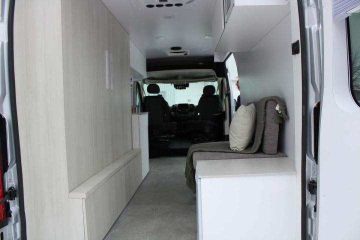 Travaux d’aménagement intérieur de fourgon Chambly