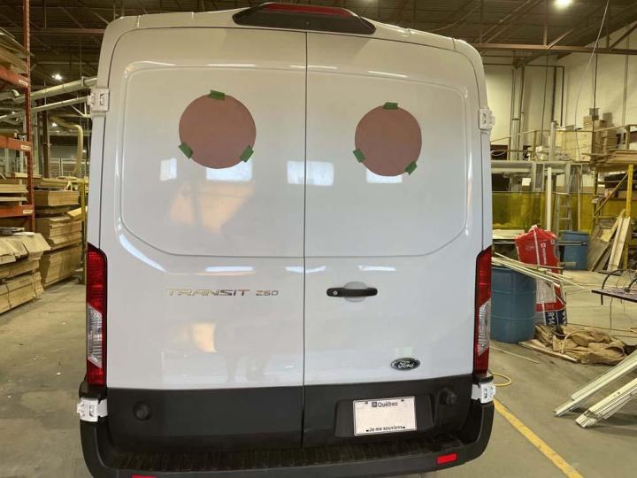 Travaux d’aménagement de van Chambly